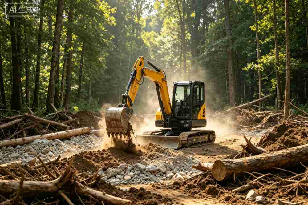 What are the uses and characteristics of small excavators?