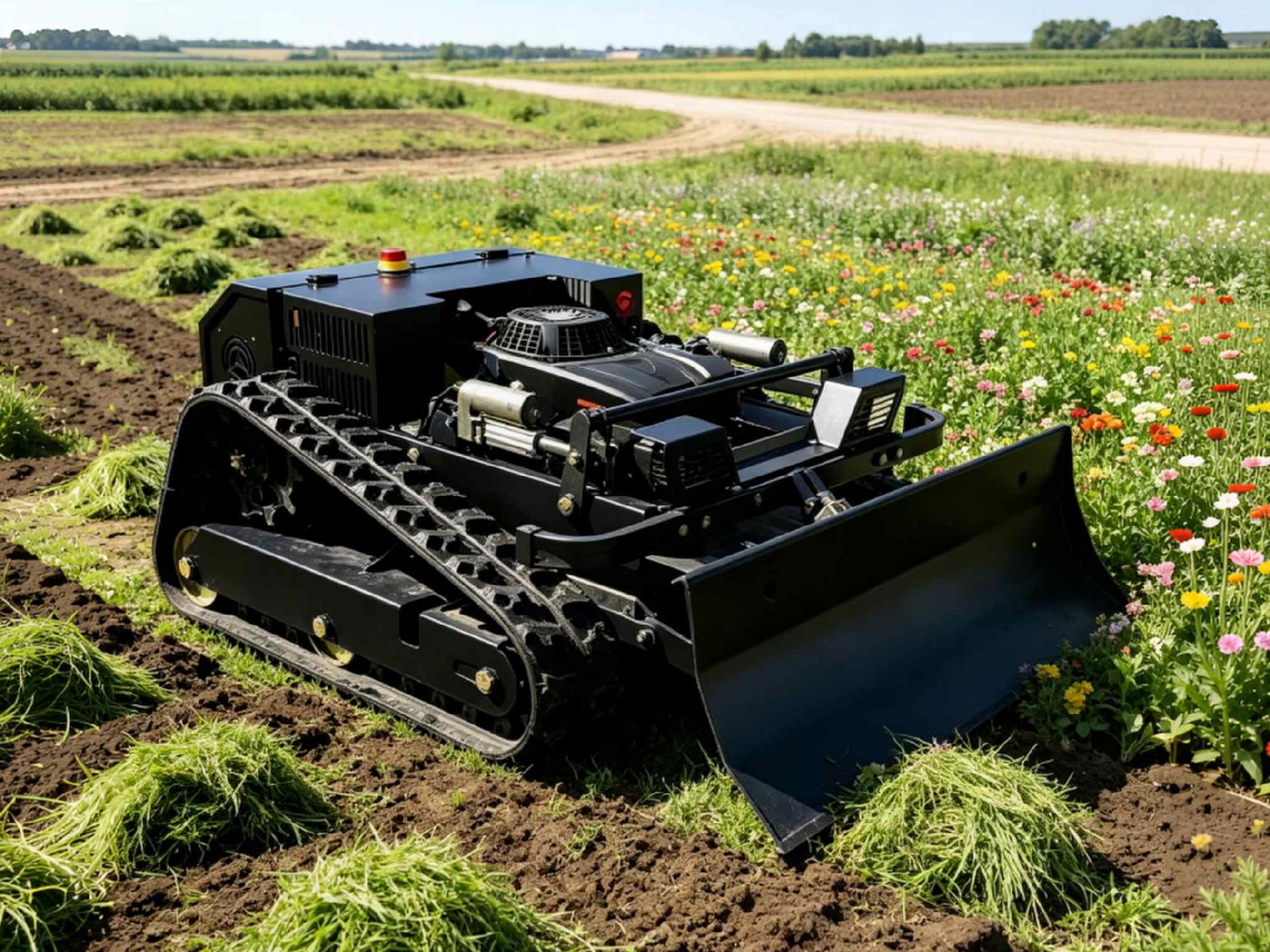 The difference between ordinary lawn mowers and remote-controlled lawn mowers, saving tens of thousands of labor costs after reading it!